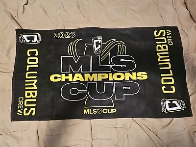 Columbus Crew 2023 MLS Cup Champions Towel/ Banner 22 X 40 • $9.99