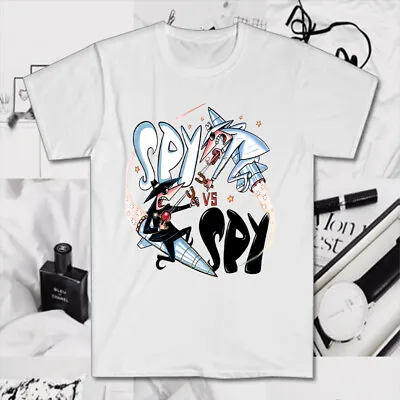 SPY Vs SPY Megazine Men's White T-Shirt Size S To 5XL • $18.44