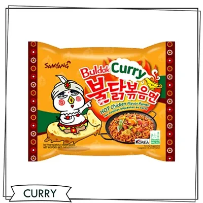 Samyang CURRY Instant Noodles Ramen 1/2/3/4/5/10/20 Packs - Halal • £8.06