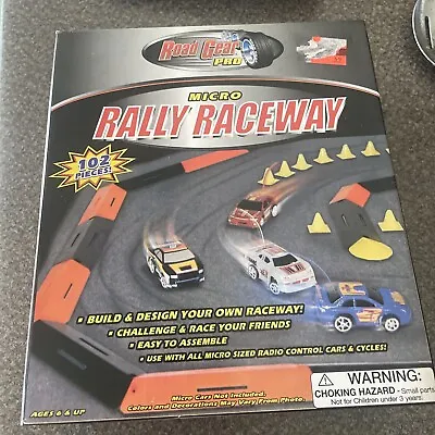 Micro Rally Raceway - Road Gear Pro - 102 Pieces - Vintage New • $8.99