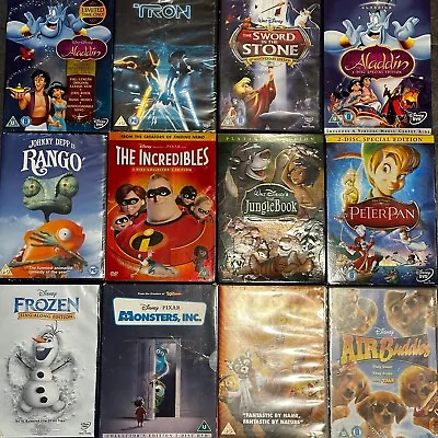 Kids DVD Movies - Disney Etc - BUILD YOUR OWN DVD BUNDLE - Multi-Buy Discount! • £1.75