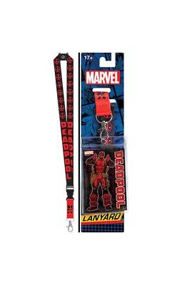 ATA Boy Marvel Deadpool Lanyard Badge Holder • $5.99