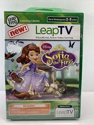 Leap Frog Leap TV Video Reading Game Disney Sofia The First 3 - 5 Years • $12.82