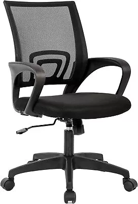 Home Office Chair Ergonomic Desk Executive Mesh Armrest Rolling Computer Chair • $35.69