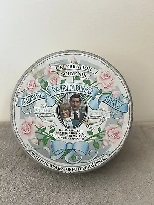 Callard & Bowser Toffee Tin Charles And Diana Wedding Souvenir Tin 1981 • £10