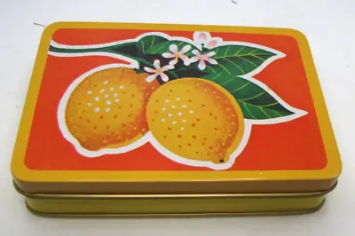Vintage Lemon Shaped Hand Soaps In Tin 1970s Cool! • $9.95