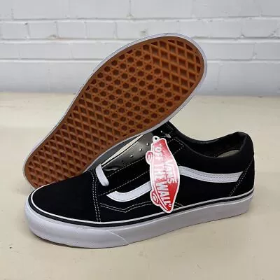 VANS Old Skool Casual Sneaker Men's Size US 8 Black • $52.50