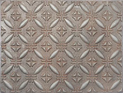 Ceiling TilePVC Faux Tin Painting Panel For Cafe 10pcs/lot PLB38 Weathered Iron • $136.90