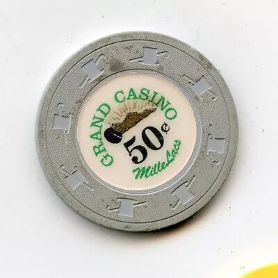 .50 Chip From The Grand Casino Mille Lacs Minnesota H&C • $2.50