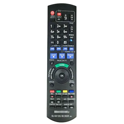 NEW N2QAYB000479 Remote For Panasonic DVD Recorder DMR-XW385 DMR-XW390 DMR-XW480 • $12.65