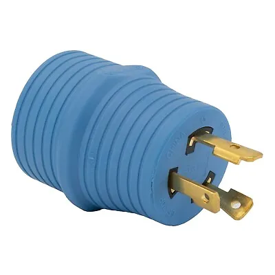 RV 30 Amp Generator Plug Adapter 3 Prong L5-30 To TT-30 125V • $11.95