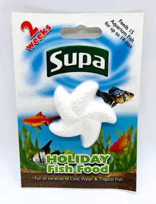 Aqua Zone Vacation / Holiday Fish Food Tropical Coldwater 14 Days Feed 2 Weeks • £3.36