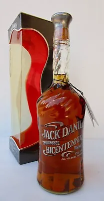 $999 • Buy Jack Daniels Bicentennial Commemorative Bottle Full/Sealed /Box/Tag-Rare!