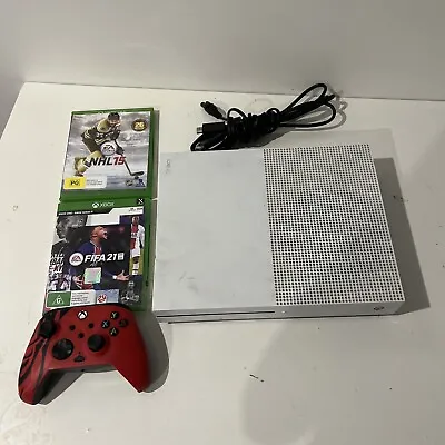 Microsoft Xbox One S 500GB  With 2 Games INCLUDED The Cords And FREE Controler • $250