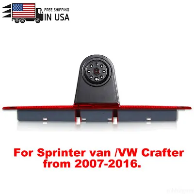 Brake Light Rear View Backup Camera For Mercedes Benz Sprinter (W906) 2500 3500 • $58.90