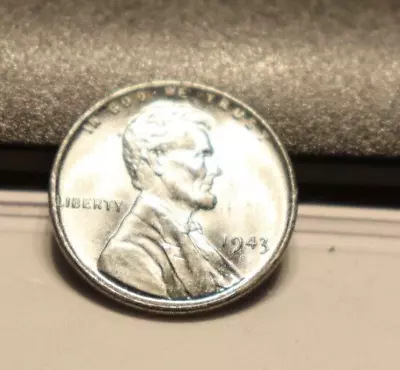 1943  US Lincoln Steel Cent Original Gem Unc • $5.99