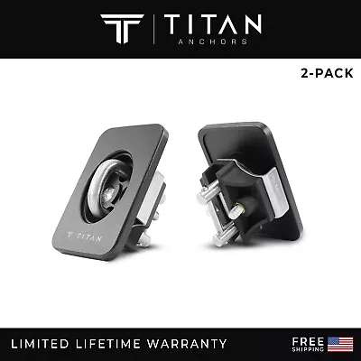 TITAN ANCHORS® Retractable Tie Down Truck Bed Anchors For 1998-2016 Ford F250 • $28.99