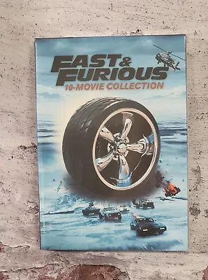 Fast & Furious 10-Movie Collection DVD Vin Diesel  Paul Walker *NEW & SEALED* • $25.99