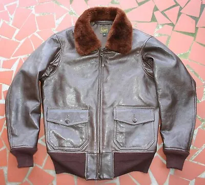 Pre Ww-2 M-422 Leather Flight Jacket Sheeley Parachute Build G-1 M-422a  A-2 • $1875