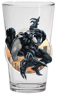 Marvel Toon Tumblers Pint Glass: VENOM Thick Glass Great Gift! • $20