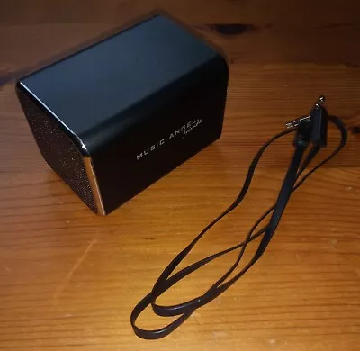 🍃 Music Angel Friendz - JH-MD04E2 Portable AUX MicroUSB Speaker - Black • £9.99