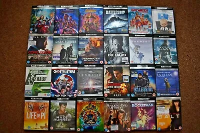 £0.99 • Buy 4K UHD, Blu Ray & DVD Joblot Bundle Collection C. PLEASE READ DESCRIPTION! SALE!