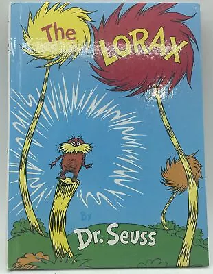 Vintage 1971 The Lorax By Dr. Seuss Hardcover Book Grolier Book Club Edition • $16.95