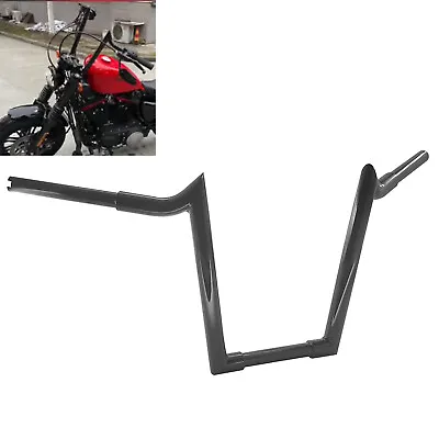 Motorcycle Ape Hangers Meathook 12  Rise Handlebar For Harley Softail Dyna • $99.99