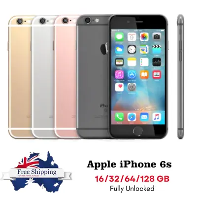 $139 • Buy Apple IPhone 6s 16/32/64/128 GB All Color GSM Fully Unlocked Smartphone AU Stock