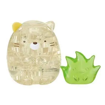 Beverly 3D Crystal Puzzle Sumikko Gurashi Cat & Zasso 18 Piece 50270 Japan • £34.12