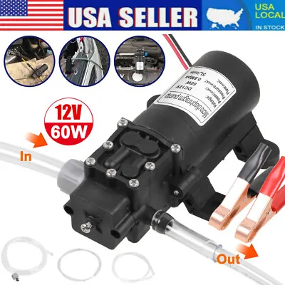 60W Fuel Transfer Pump DC 12V Oil Diesel Gas Gasoline Kerosene Car Tractor Truck • $24.60