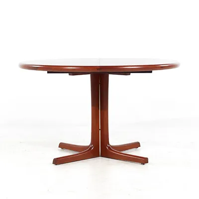 D-Scan Mid Century Teak Expanding Dining Table With 2 Leaves • $3347