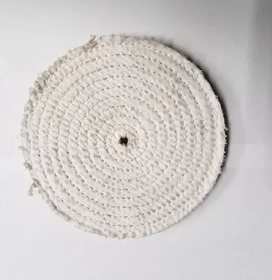 Spiral Sewn Sisal Buffing Wheel Aggressive  8  • $17.95