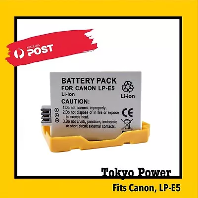 2250mAh Battery Pack For Canon EOS 1000D EOS 450D EOS 500D Brand New 2024s • $18.10