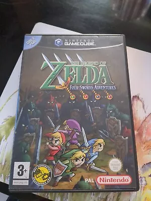 The Legend Of Zelda Four Swords Adventures PAL GameCube. • £45