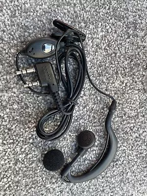 2 Pin Earpiece Sports Headset PTT MIC For BAOFENG KENWOOD Retevis HYT Radio UK • £3.50