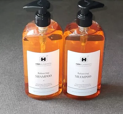 2 HARKLINIKKEN Balancing Shampoo Mustard Seed Oil 13.53 Oz/ 400 ML • $40