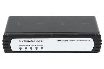 3c16790c 3com Officeconnect 5 Port 100mb Ethernet Unmanaged Switch  - • £14.39