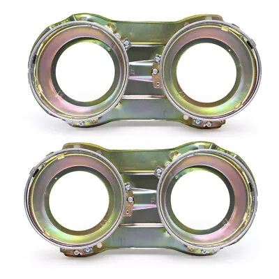 Lh Rh Head Light Lamp Bases Bezels Fits Datsun Nissan 620 Pickup Truck 1972 1979 • $298.28