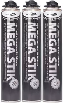 £22.58 • Buy 3 X Bond It Mega Stik PU Adhesive 750ml