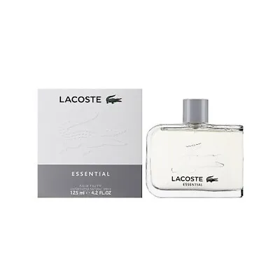 Lacoste Essential Eau De Toilette 125ml Spray For Him Brand New • £33.95