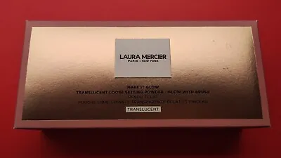 LAURA MERCIER MAKE IT GLOW TRANSLUCENT LOOSE SETTING POWER 29G BNIB With Brush • £28.50