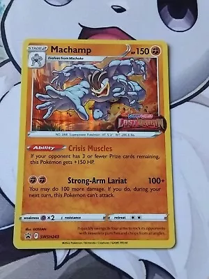 Pokémon TCG Machamp Sword & Shield SWSH243 Holo Promo  • £1.99