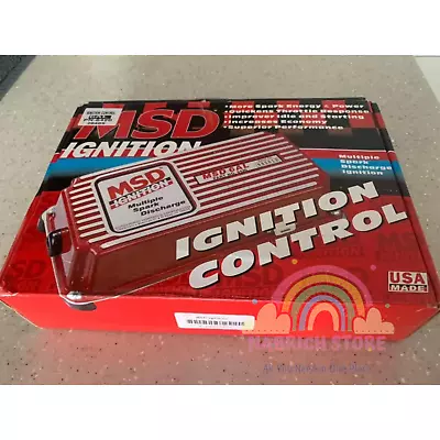 MSD Ignition 6AL Style Multiple Spark Discharge Red CDI Ignition Box 6420 - UPS • $249.90