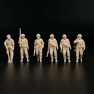 1/72 Scale Military Model Vietnam War Us Army 6 Deminer Soldier Figures • $13