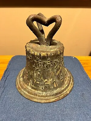 Vintage Antique 7-3/4  Bronze Church Bell Spanish Colonial Mission 1811 • $725