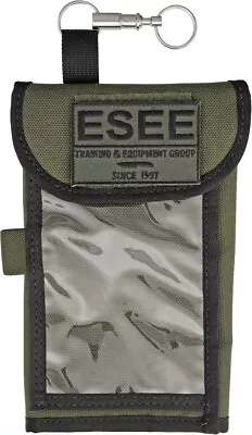ESEE Map Case Quick Disconnect Keychain Nylon OD Green 4.5 X8  Closed ESMAPCASE • $39.90