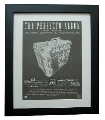 PAUL OAKENFOLD+Perfecto+POSTER+AD+ORIGINAL 1994+QUALITY FRAMED+FAST GLOBAL SHIP • $86.97