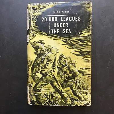 20000 Leagues Under The Sea Hardcover Book By Jules Verne 1959 • £14.43