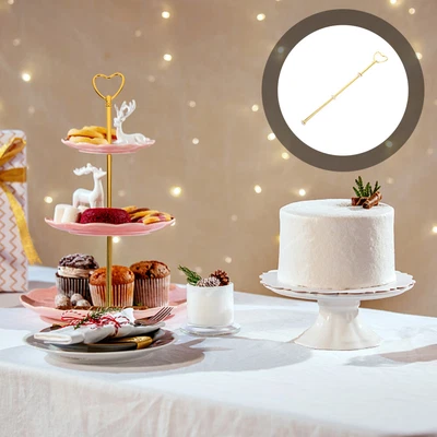 £9.62 • Buy Cake Stand Handle Fittings Diy Cake Stand Kit Cake Stand Rods